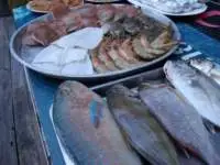 Incredibly fresh seafood