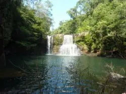 Klong Chao Waterfall on Koh Kood (Ko Kut) island