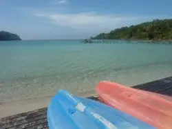 Rush hour at the Koh Kood resort