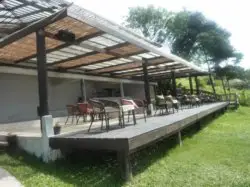 Enjoy an afternoon cocktail while watching the sea